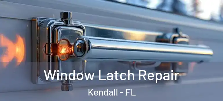  Window Latch Repair Kendall - FL